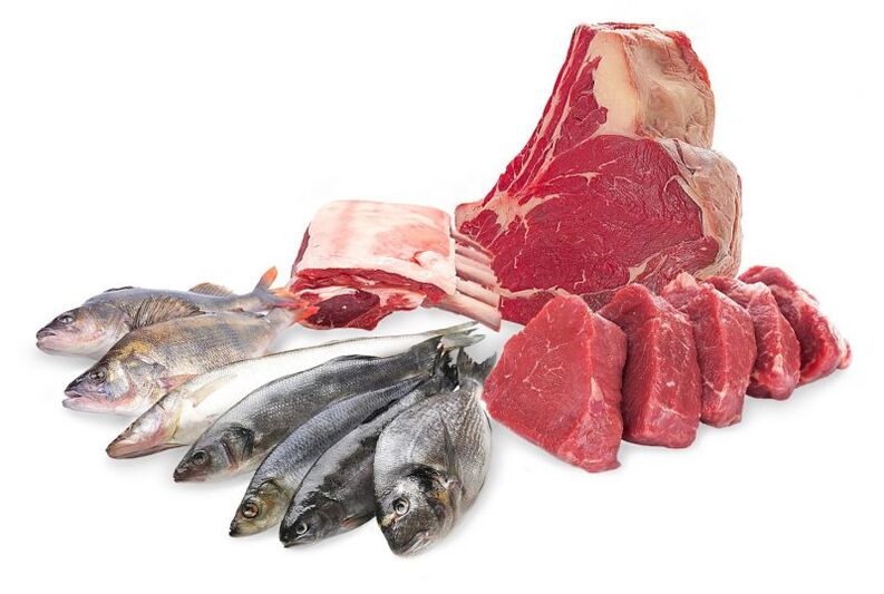 м'ясо і риба для дієти Дюка