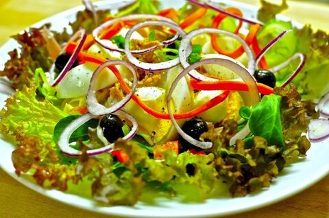 овочевий салат для схуднення