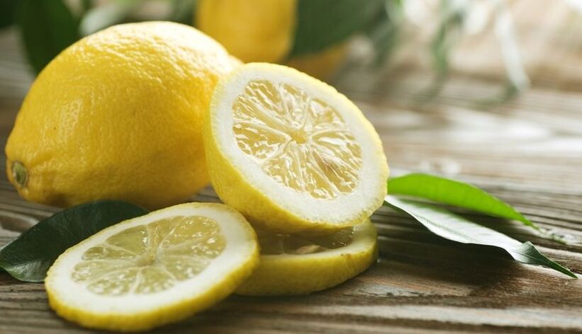лимон для приготування чаю для схуднення