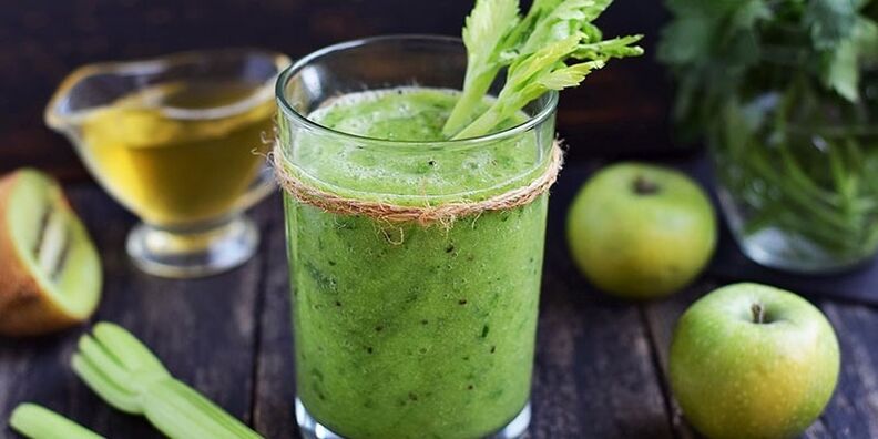 зелений коктейль для схуднення