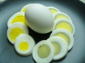 яйце відварене для схуднення